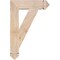 Ekena Millwork Traditional Arts & Crafts Smooth Bracket, Douglas Fir, 3 1/2"W x 16"D x 24"H BKT04X16X24TRA03SDF - alternate 3